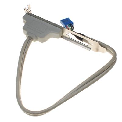 2 PORT USB 2.0 TO IDC 9 PIN | براکت افزایش USB از طریق مادربرد 