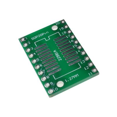 ADAPTER PLATE SMD20 TO DIP20 | برد تبدیل SMD به DIP مدل 20 پین 