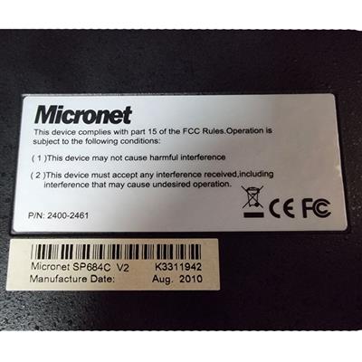 MICRONET SP684C GIGABIT SMART SWITCH