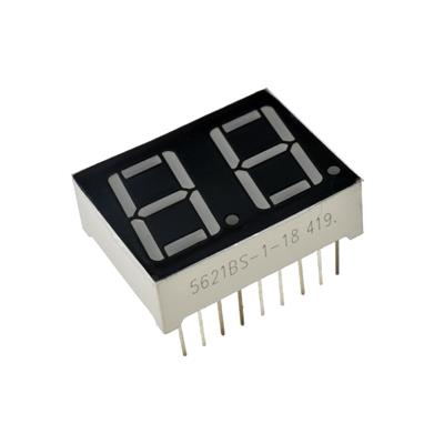 7SEGMENT DISPLAY 2DIGIT COMMON ANODE 19*25 RED | CL5621BH