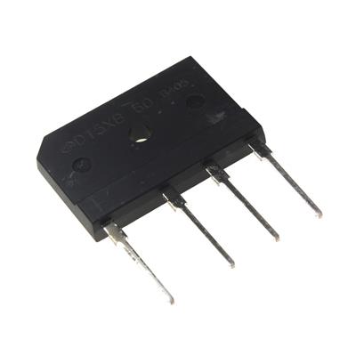 D15XB60 | پل دیود 15 آمپر 600 ولت شانه ای