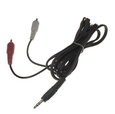 3.5MM STEREO TO DUAL RCA AUDIO CABLE 2M
