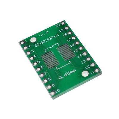 ADAPTER PLATE SMD20 TO DIP20 | برد تبدیل SMD به DIP مدل 20 پین 