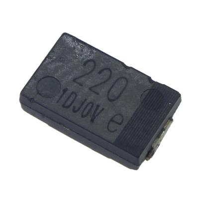 TANTALUM CAPACITOR 220UF 10V 10% SMD D | TAJD227K010RNJ | خازن تانتالیوم 220 میکرو فاراد 10 ولت smd سایز  D