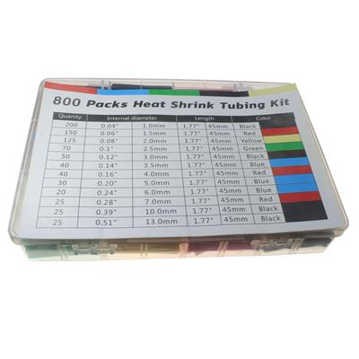HEAT SHRINKABLE SLEEVE PACK 800PCS COLOR