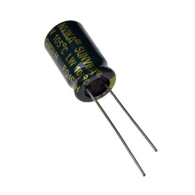 1000UF 16V-10*17-105C-GREEN | 1000UF 16V-10*17-105C-GREEN (LW SERIES) | خازن الکترولیت 1000 میکرو فاراد 16 ولت