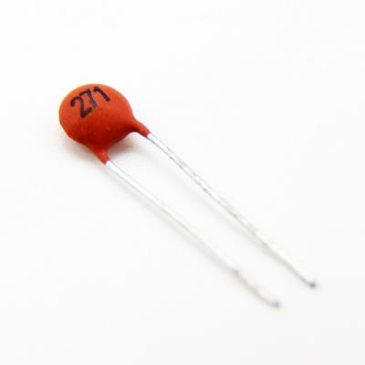 CERAMIC DISC CAPACITOR 270PF 50V | 271PF TOL:20% | خازن عدسی 270 پیکو فاراد