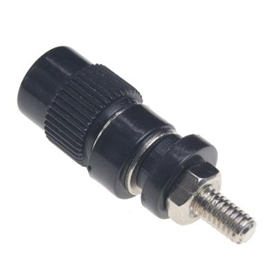 FEMALE BANANA PLUG BLACK