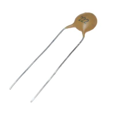 CERAMIC DISC CAPACITOR 2.2NF 50V | 222PF TOL:20% | خازن عدسی 2.2 نانو فاراد