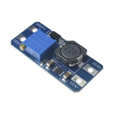 MT3608 STEP UP MODULE | ماژول افزاینده ولتاژ 2-24 ولت به 5-28 ولت 2 آمپر
