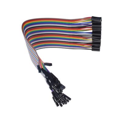 JUMPER WIRE F/F 40PIN-20CM | سیم جامپر دو سر مادگی