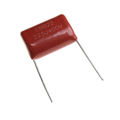 خازن پلی استر 2.2 میکرو فاراد 400 ولت POLYESTER CAPACITOR 2.2UF 400V | خازن پلی استر 2.2 میکرو فاراد 400 ولت