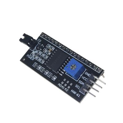 I2C ADAPTER FOR LCD 1602 | ماژول راه انداز lcd 2x16 با ارتباط i2c با چیپ Pcf8574