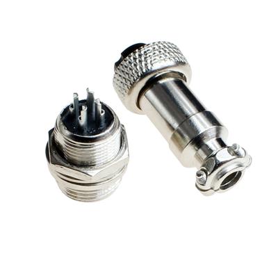 CONNECTOR GX12-4 M&F | CONNECTOR GX12-4
