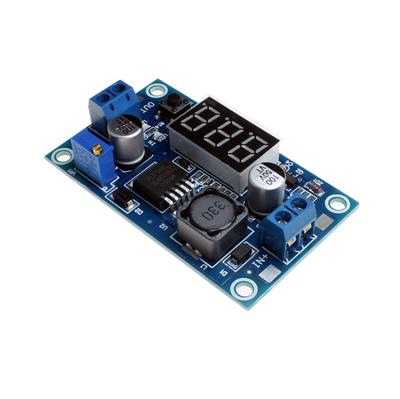LM2577 MODULE WITH VOLTAGE DISPLAY | XL6009 DC-DC ADJUSTABLE BOOST | ماژول افزاینده ولتاژ 3.5-32 ولت به 5-35 ولت 2.5 آمپر با نمایشگر