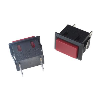 ROCKER SWITCH 2P 2C (15*21) (RESET) | KCD1-116B/2P (RESET) | شاسی مستطیلی