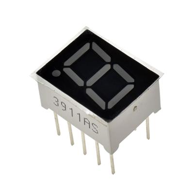 7SEGMENT DISPLAY 1DIGIT COMMON CATHODE 10*13 RED | CL3911AS | سون سگمنت کاتد تک قرمز 3911 سایز 10*13