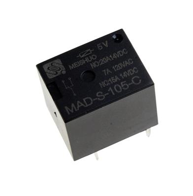 RELAY 5V 10A 1C 5PIN SMALL | MAD-S-105-C