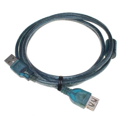 USB A MALE TO A FEMALE CABLE (1.5M)