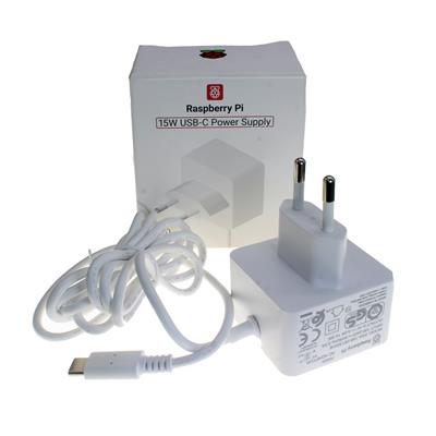 ADAPTOR RASPBERRY PI 4 5V 3A | RASPBERRY PI 15W USB-C POWER SUPPLY | آداپتور شارژر رزبری پای 3 آمپر