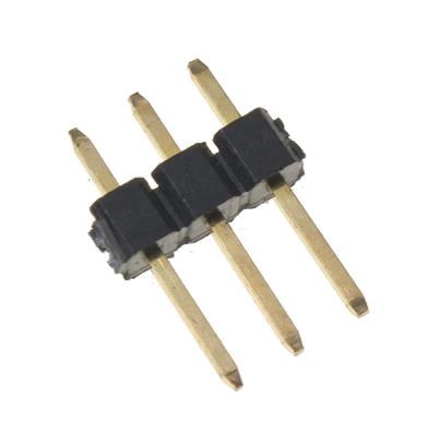PIN HEADER 1*3 MALE ST 2.54MM | DS1025-01-1X3