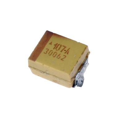 100UF 6.3V(B)SMD 10% | TAJB107K006RNJ | خازن تانتالیوم 100 میکرو فاراد 6.3 ولت smd سایز  B