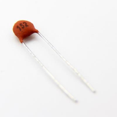 CERAMIC DISC CAPACITOR 1.5NF 50V | 152PF TOL:20% | خازن عدسی 1.5 نانو فاراد