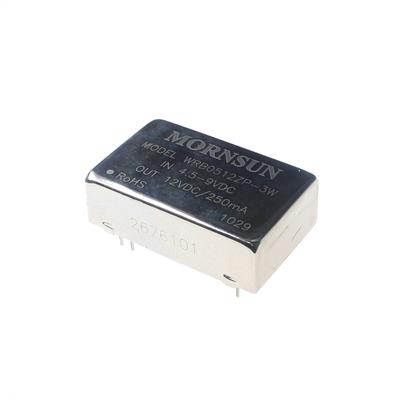WRB0512ZP-3W | مبدل dc به dc ایزوله 4.5 تا 9 ولت به 12 ولت 3 وات