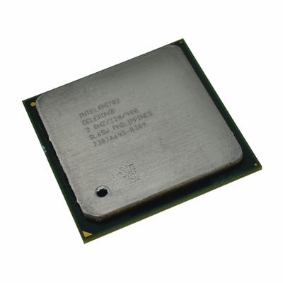 INTEL CELERON 2GHZ/128/400 | پردازنده Intel Celeron با فرکانس 2 گیگاهرتز، دارای 128 کیلوبایت حافظه کش و باس 400 مگاهرتز
